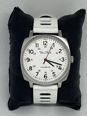 Diao Fendi Nurse DF021002 Unisex White Silicone Analog Dial .